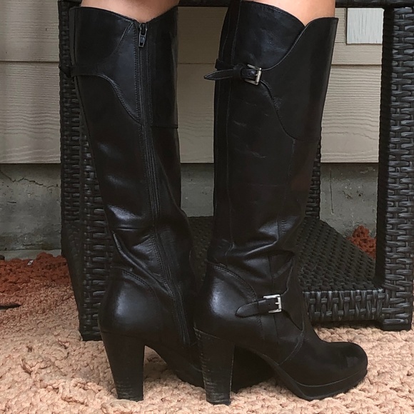 Arnold Churgin Black leather boot - Picture 5 of 5